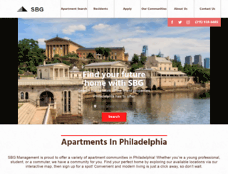 sbgmanagement.com screenshot