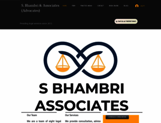 sbhambriadvocates.com screenshot