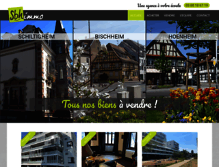 sbhimmobilier.fr screenshot