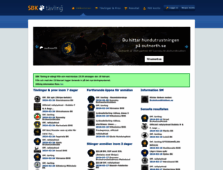 sbktavling.se screenshot