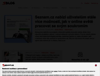 sblog.cz screenshot