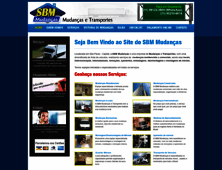 sbmmudancas.com.br screenshot