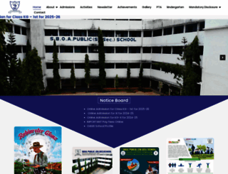 sboaschoolkochi.com screenshot