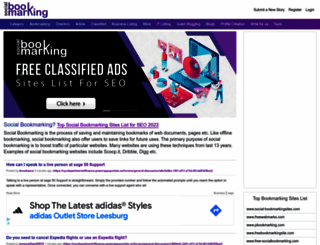 sbookmarking.com screenshot
