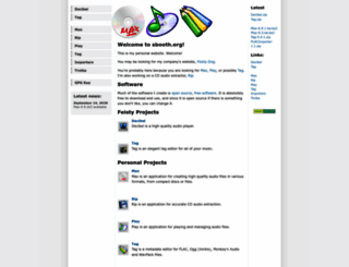 sbooth.org screenshot