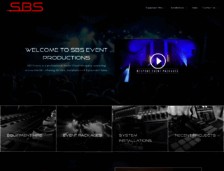 sbs-events.com screenshot