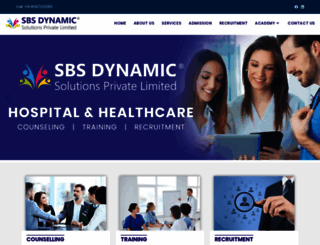 sbsdynamic.com screenshot