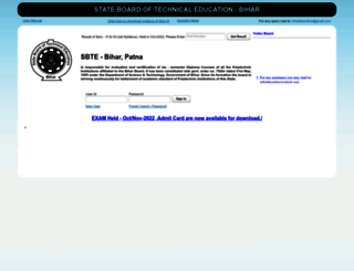 sbteonline.in screenshot