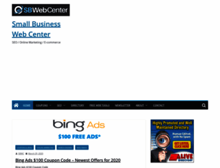 sbwebcenter.com screenshot