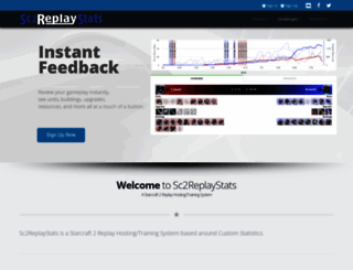 sc2replaystats.com screenshot