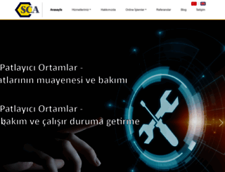 scaatex.com screenshot