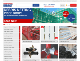 scaffolding-direct.co.uk screenshot