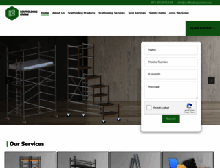scaffoldingsoman.com screenshot