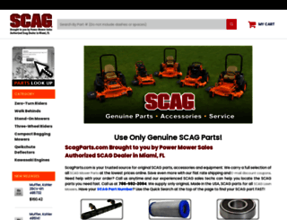 scagparts.com screenshot