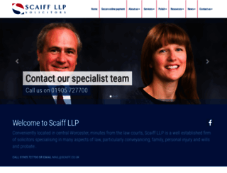 scaiff.co.uk screenshot