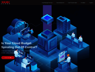 scalablecloud.com screenshot