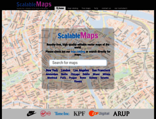 scalablemaps.com screenshot