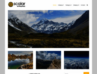 scalar-dev.co.uk screenshot
