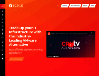 scalecomputing.com screenshot