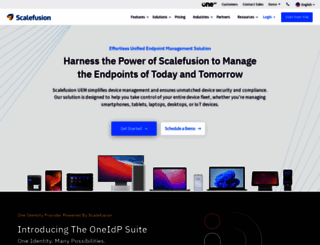 scalefusion.ca screenshot