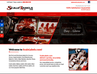 scalelabels.com screenshot