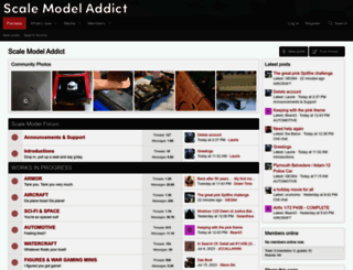 scalemodeladdict.com screenshot