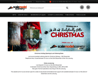 scalemodelscenery.co.uk screenshot