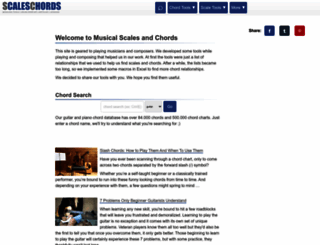 scales-chords.com screenshot