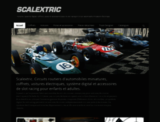 scalextric.fr screenshot