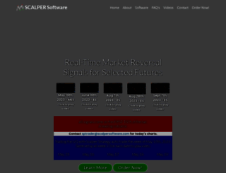 scalpersoftware.com screenshot