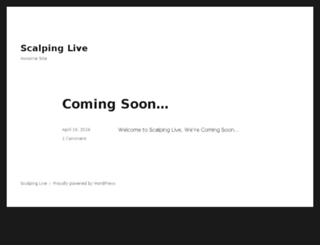 scalping-live.com screenshot