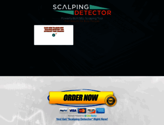 scalpingdetector.net screenshot