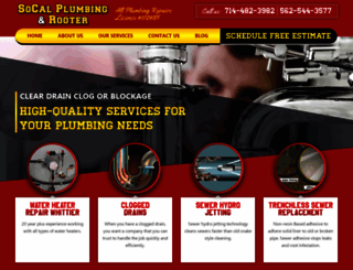 scalplumbing.com screenshot