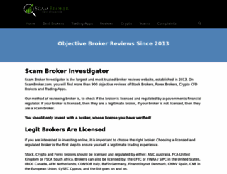 scambroker.com screenshot