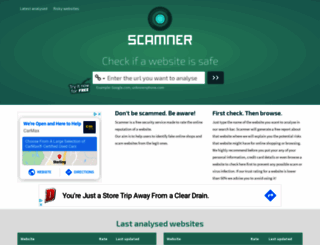 scamner.com screenshot