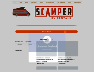 scampervan.com screenshot