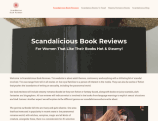scandaliciousbookreviews.com screenshot