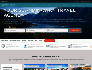 scandinavia.nordicvisitor.com screenshot