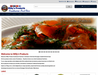scandinavianfoodstore.com screenshot