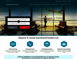 scandinaviatransfers.com screenshot