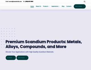 scandium.org screenshot