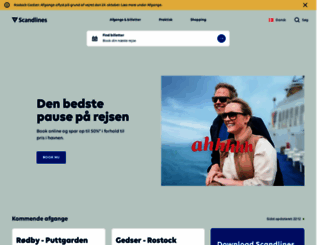 scandlines.dk screenshot