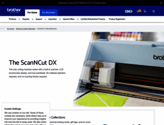 scanncut.com screenshot