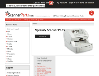 scannerparts.biz screenshot