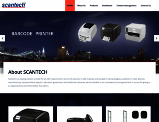 scantech.co.in screenshot