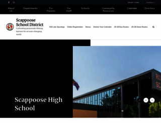 scappoosek12.org screenshot
