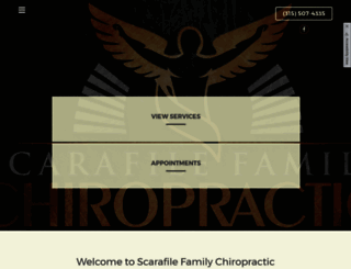 scarafilefamilychiro.com screenshot