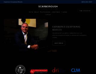 scarboroughattorneys.com screenshot