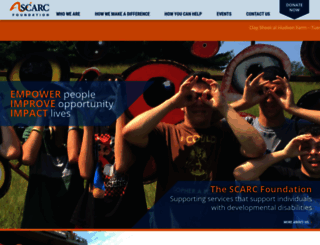 scarcfoundation.org screenshot