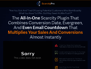 scarcitypro.com screenshot